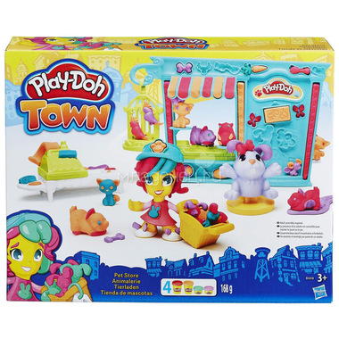 Игровой набор Play-Doh Магазинчик домашних питомцев 0