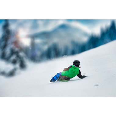 Снежный балансир Gismo Riders Skidrifter на лыже Черно- зеленый 10