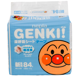 Подгузники Genki до 5 кг (84 шт) Размер NB