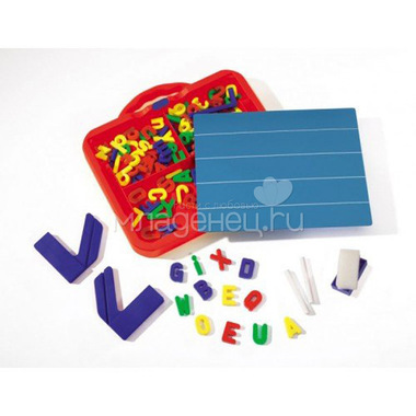 Развивающие игрушки Simba Магнитная доска с набором букв и цифр (45 см.) 1
