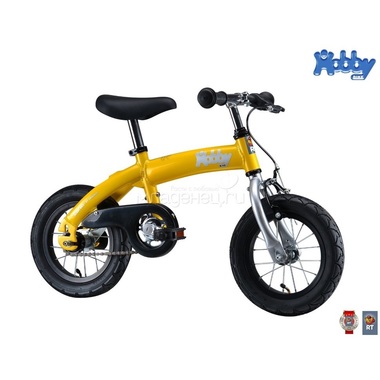 Велобалансир-велосипед Hobby-bike ALU NEW 2016 Yellow 1