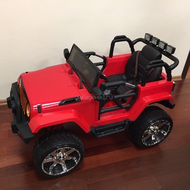 Электромобиль Toyland Jeep SH 888 Красный 3