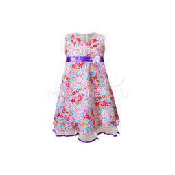Платье с коротким рукавом Детская радуга, цвет в ассортименте 