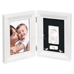 Рамочка Baby Art PRINT Frame двойная Белый с черным