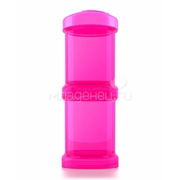 Контейнер Twistshake для сухой смеси 2 шт (100 мл) розовый