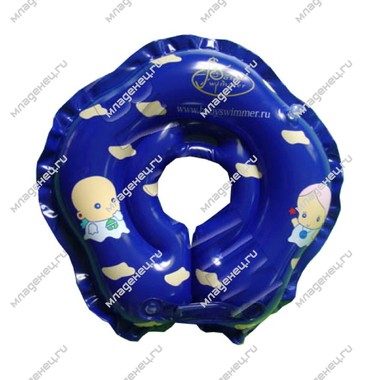 Круг на шею Baby Swimmer с 0 мес (3-12 кг) Синий 0