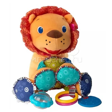 Развивающая игрушка Bright Starts Море удовольствия - Слонёнок/Тигрёнок/Львёнок с 0 мес. 3