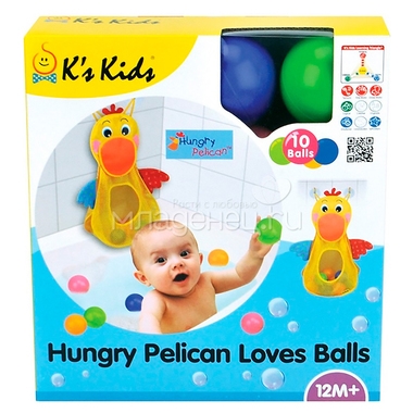 Развивающая игрушка K's Kids Голодный пеликан 2