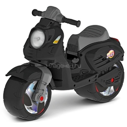 Каталка-мотоцикл ОР502 Скутер Черный