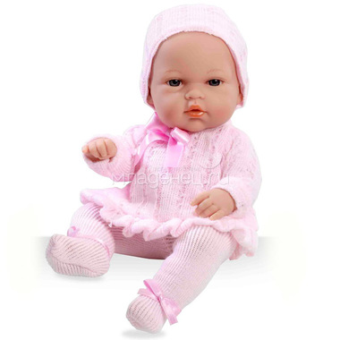 Кукла Arias 33 см Пупс в розовых колготах и шапочке 0