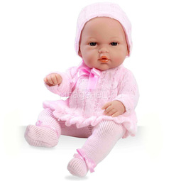 Кукла Arias 33 см Пупс в розовых колготах и шапочке