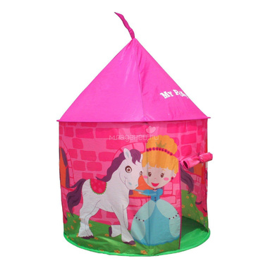 Детская палатка Игровой домик Замок принцессы 0