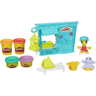 Игровой набор Play-Doh Магазинчик домашних питомцев 1