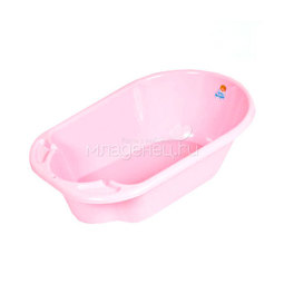 Ванночка Little Angel Дельфин 80 см Цвет - розовый