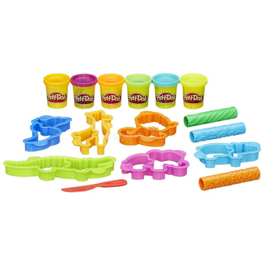 Игровой набор Play-Doh Веселые сафари 1