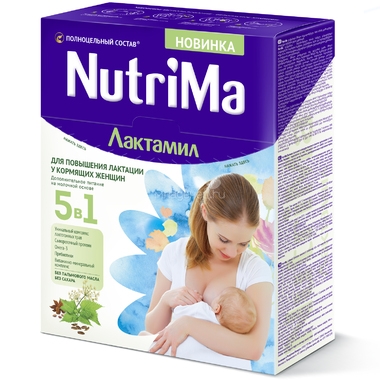 Питание для беременных и кормящих женщин 350 гр Лактамил на молочной основе 350 гр 0