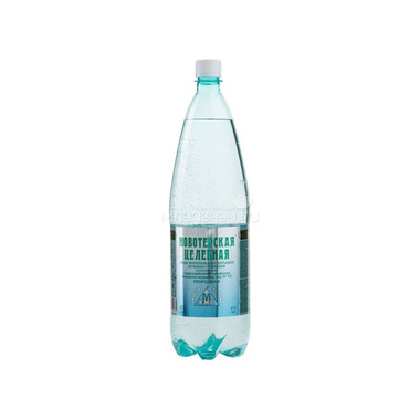 Вода минеральная Новотерская (пластик) Газированная 1,5 л (пластик) 0
