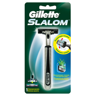 Бритва Gillette Slalom с 1 сменной кассетой 0