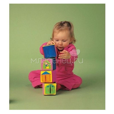 Развивающая игрушка K's Kids Мягкие кубики с 9 мес. 3