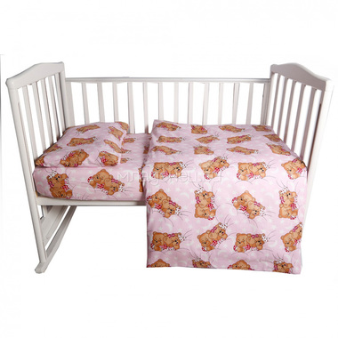 Комплект постельного белья детский Bambola Сони Розовый 0