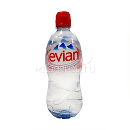 Негазированная минеральная вода Evian Эвиан Негазированная 0,75 л. (пластик)