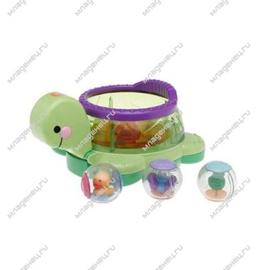 Развивающая игрушка Fisher Price Черепашка с шариками музыкальная с 6 мес. 0