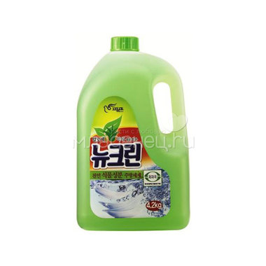 Средство для мытья посуды Pigeon Чистота 4200 мл. С алоэ и зеленым чаем 4200 мл. 0