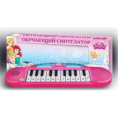 Музыкальный инструмент Умка Пианино Дисней. Принцессы, 6 песен и 13 клавиш 0