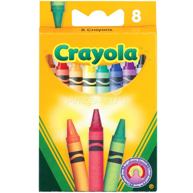 Карандаши восковые Crayola Стандартный 0