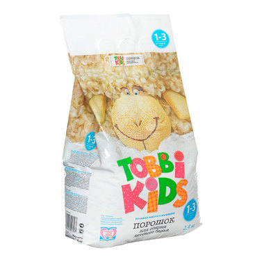 Стиральный порошок Tobbi Kids от 1-3 лет  2,4 кг 0