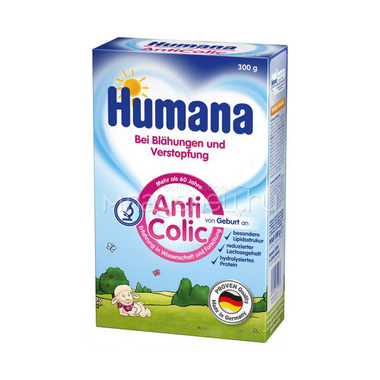 Заменитель Humana AntiColic 300 гр с 0 мес 0