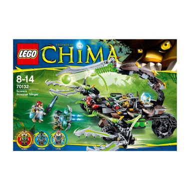 Конструктор LEGO Chima серия Легенды Чимы 70132 Жалящая машина скорпиона Скорма 1