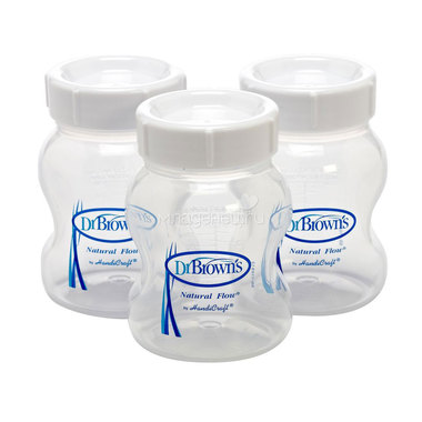 Контейнеры для хранения грудного молока Dr. Brown's 120 мл (3 шт) 0