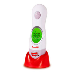 Термометр Ramili 4в1 инфракрасный ушной и лобный  ET3030