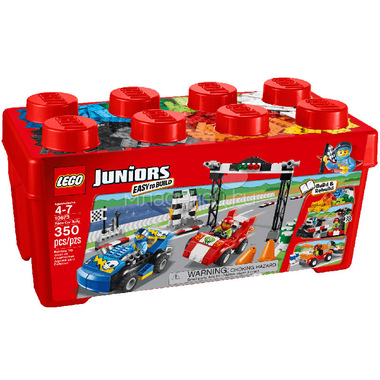 Конструктор LEGO Junior 10673 Ралли на гоночных автомобилях 0