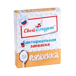 Закваска для приготовления Ряженки (с 1 года) 1 гр 5 шт