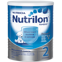 Заменитель Nutricia Nutrilon Комфорт 400 гр №2 (с 6 мес)