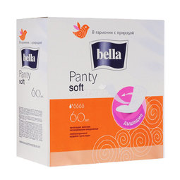 Прокладки гигиенические ежедневные Bella Panty Soft Soft 60 шт