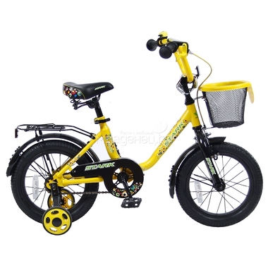 Велосипед двухколесный Velolider 14" Lider Stark 14U-009 Желтый/Черный 0