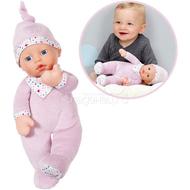 Кукла Zapf Creation Baby Born Кукла мягкая с твердой головой 30 см 3