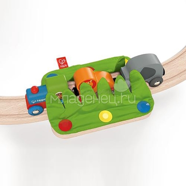 Игрушка Hape деревянная Железная дорога E3800 2