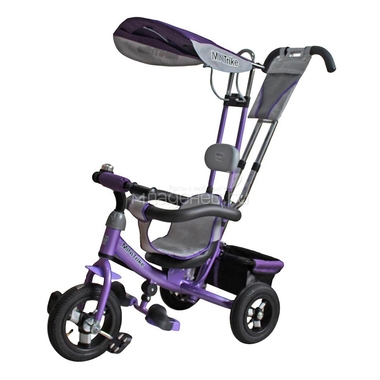Велосипед трехколесный Mini Trike с надувными колесами 10"8" Фиолетовый 0
