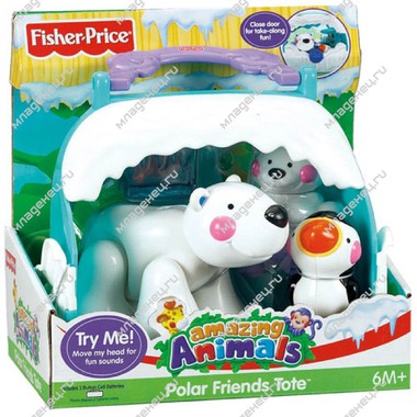 Развивающая игрушка Fisher Price Удивительные животные в ассортименте с 6 мес. 0