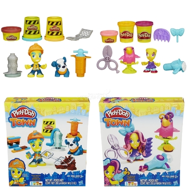 Игровой набор Play-Doh Житель и питомец в ассортименте 4