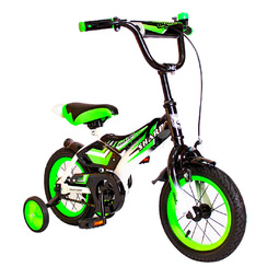 Велосипед двухколесный RT BA Sharp 12" KG1210 Зеленый