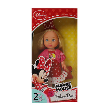Кукла Simba Evi Minnie Mouse вечернее платье (12 см.) 0
