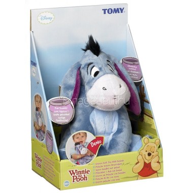 Интерактивная игрушка Tomy в ассортименте 30 см (Винни, Ослик Иа, Тигруля) 5