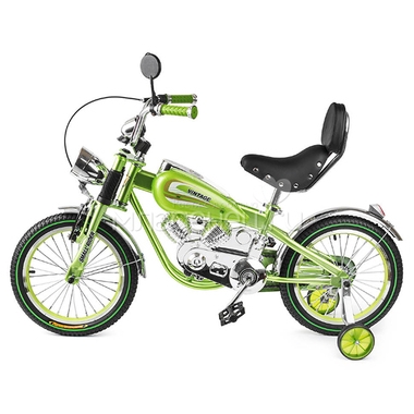 Велосипед-мотоцикл Small Rider Motobike Vintage Зеленый 1