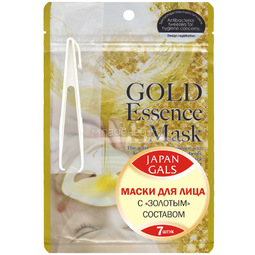 Маска для лица Japan Gals (7 шт) С золотым составом Essence Mask