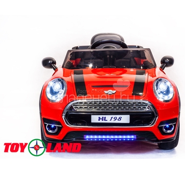 Электромобиль Toyland Mini Cooper HL198 Красный 6